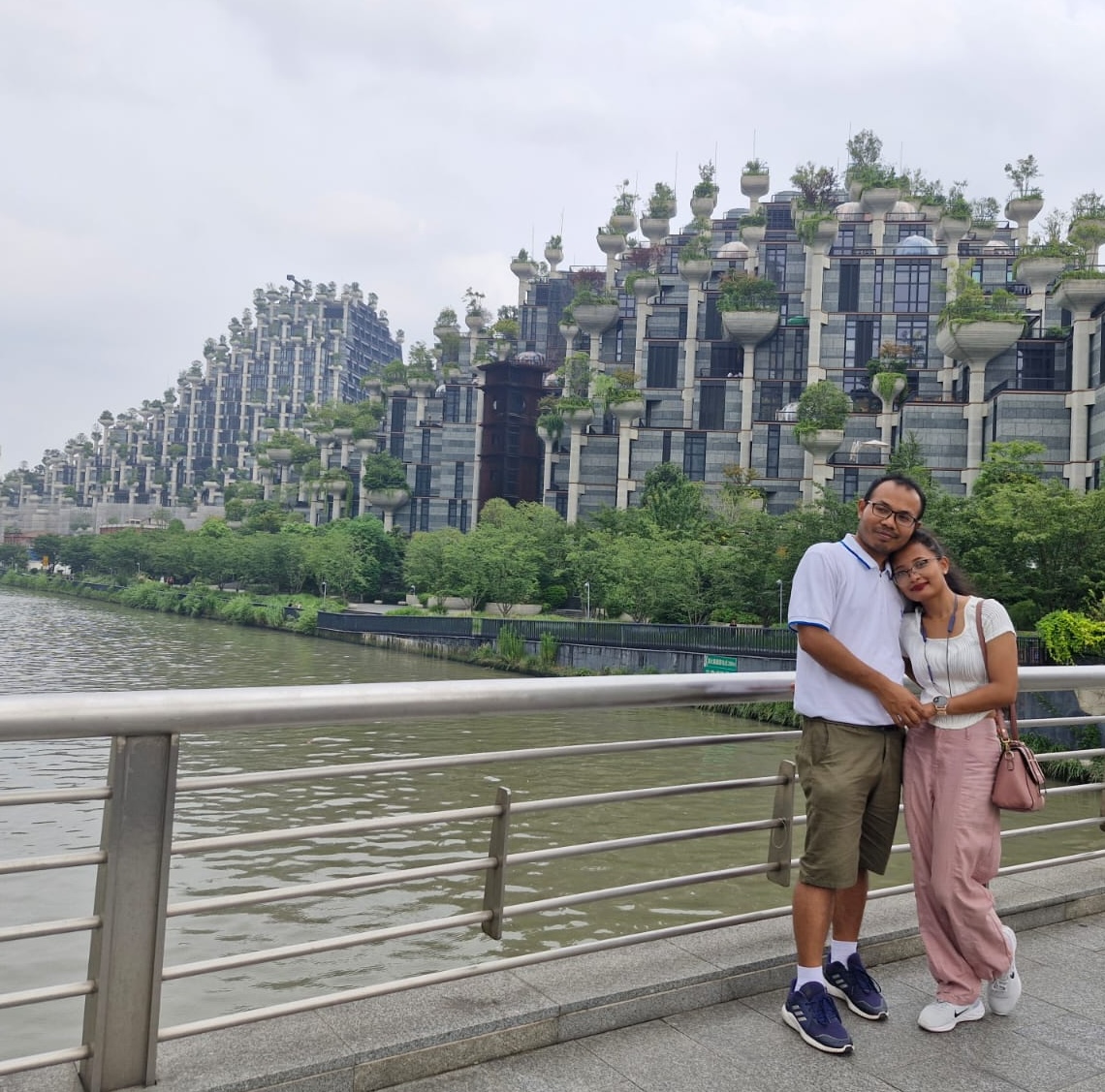 Me and my Ex. Girlfriend in Shanghai
